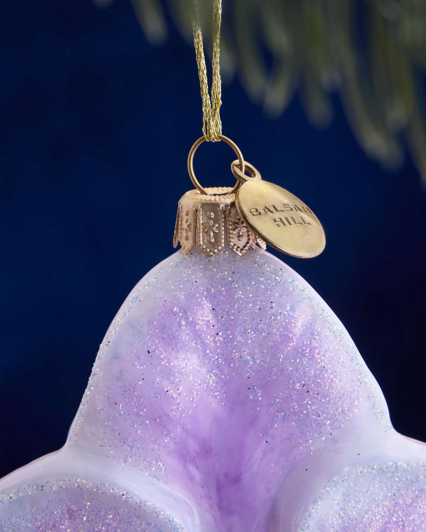 Balsam Hill Studio Lilac Orchid Ornament
