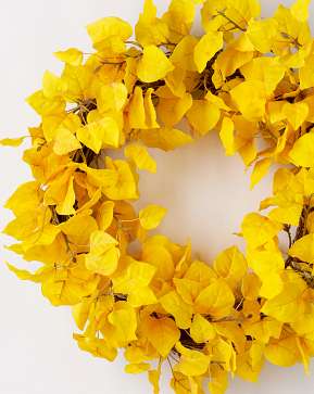 Golden Aspen Wreath Golden Aspen Wreath
