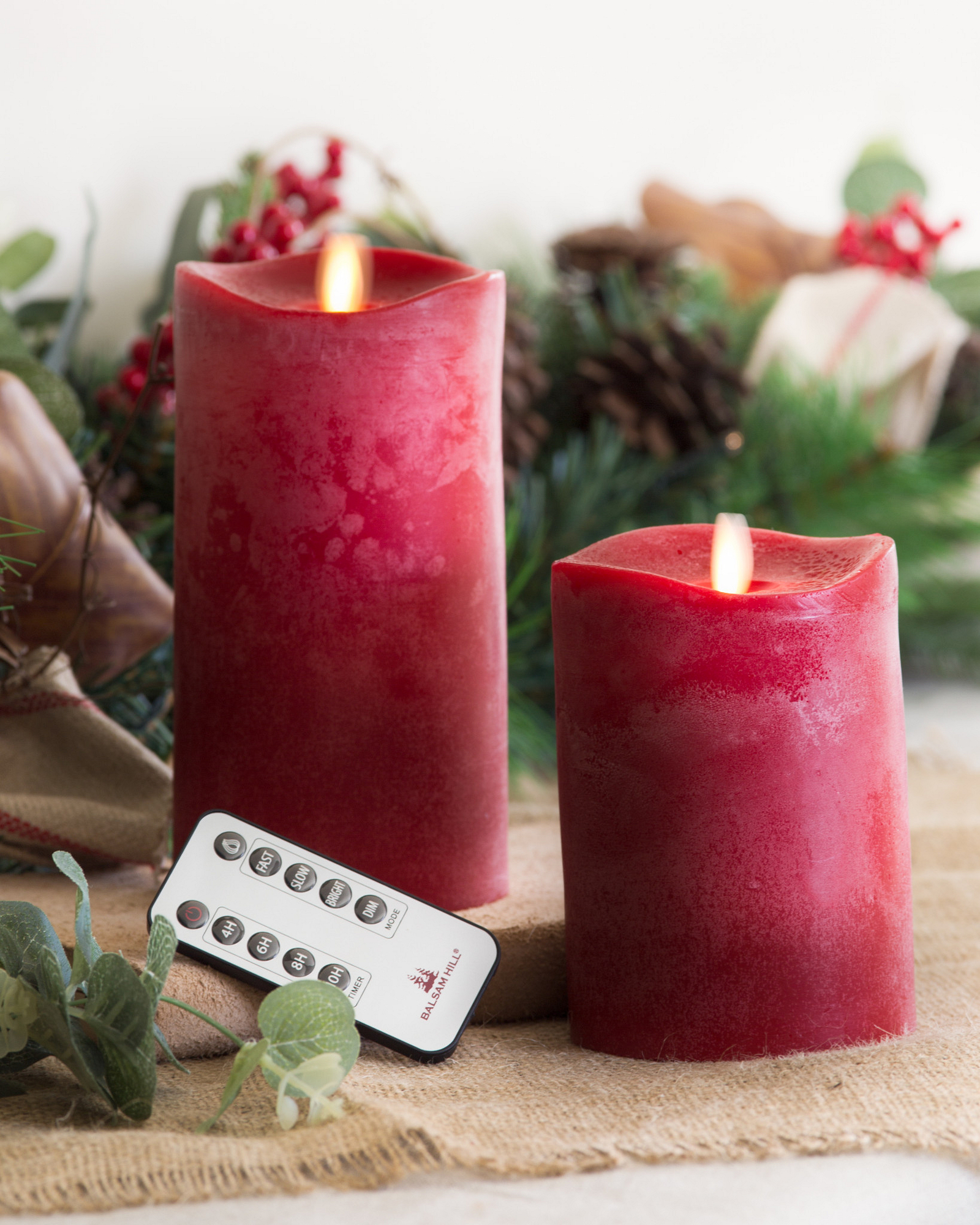 Led christmas deals candles