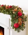 Vermont White Spruce Bordeaux Garland 6ft LED Clear by Balsam Hill SSC