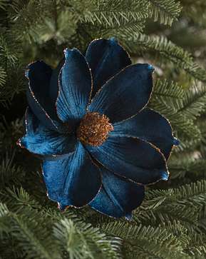 Navy & Copper Magnolia Tree Picks Navy & Copper Magnolia Tree Picks