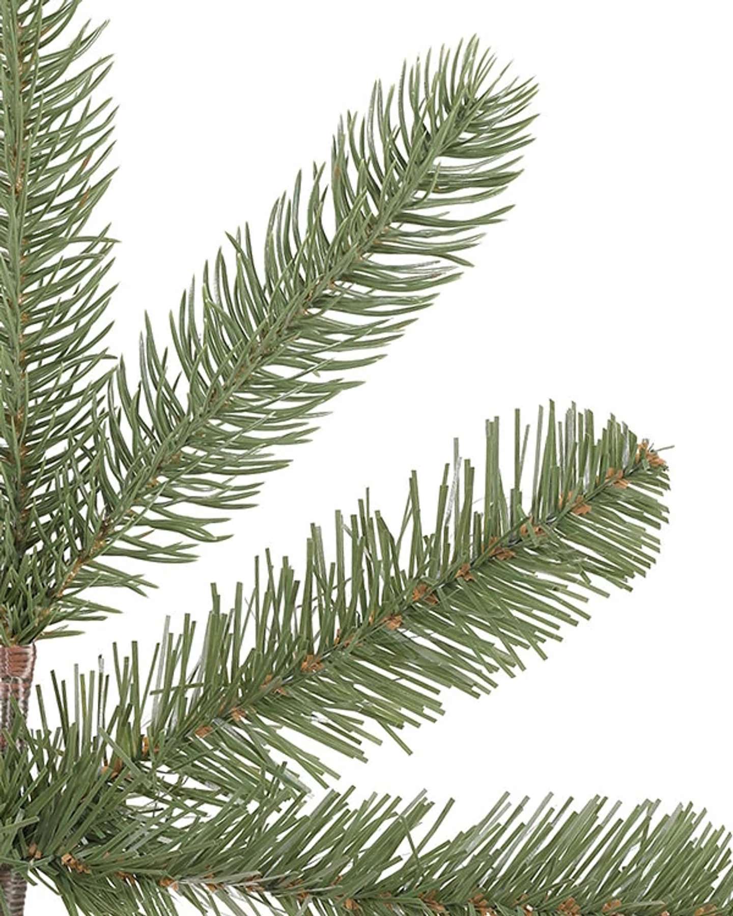 Balsam Hill Bellevue Spruce Artificial Christmas Tree Detail View