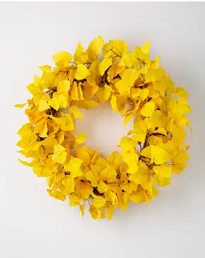 Golden Aspen Wreath Golden Aspen Wreath