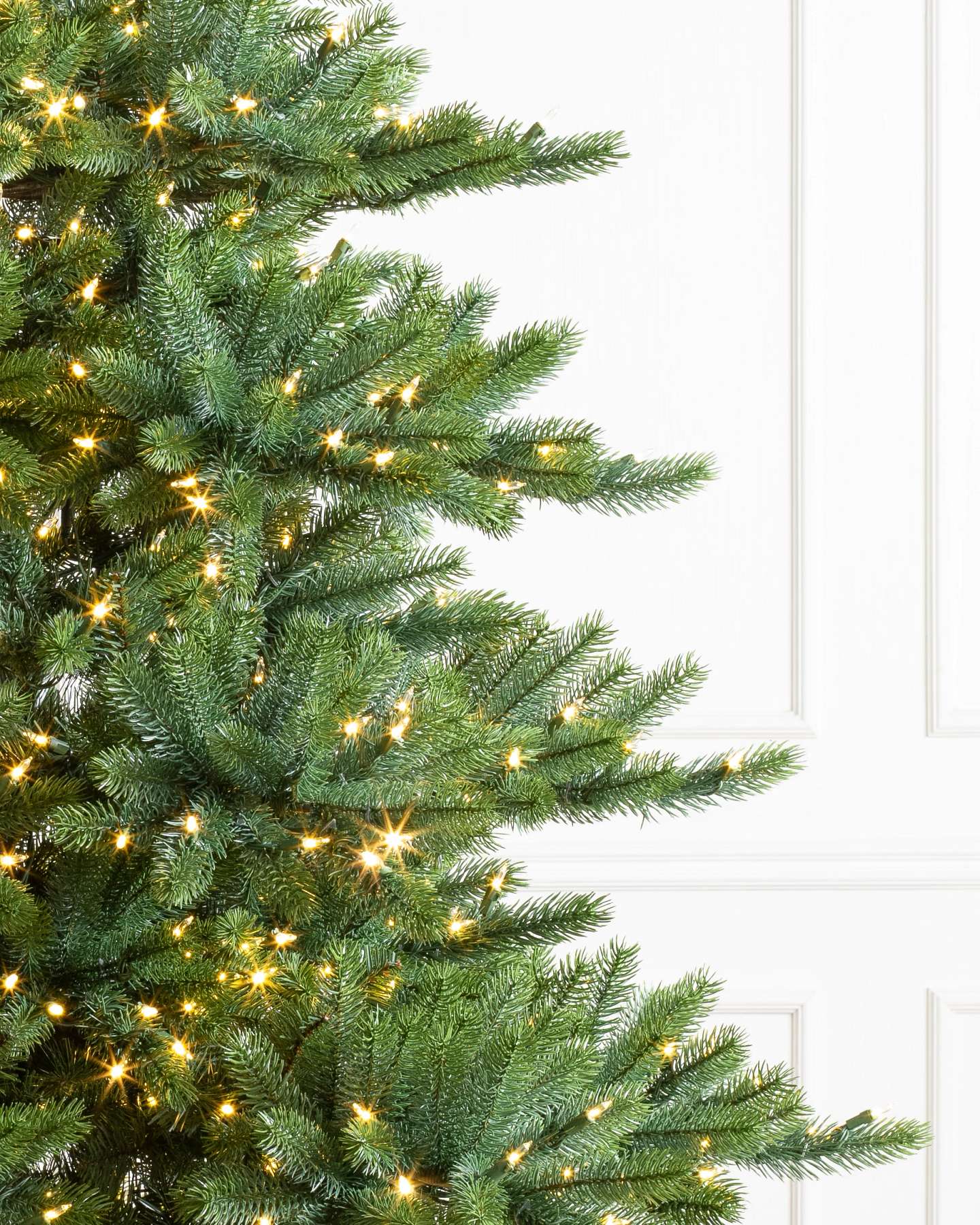 Balsam Hill LED Light Tip Detail on Durango Douglas Fir Artificial Christmas Tree