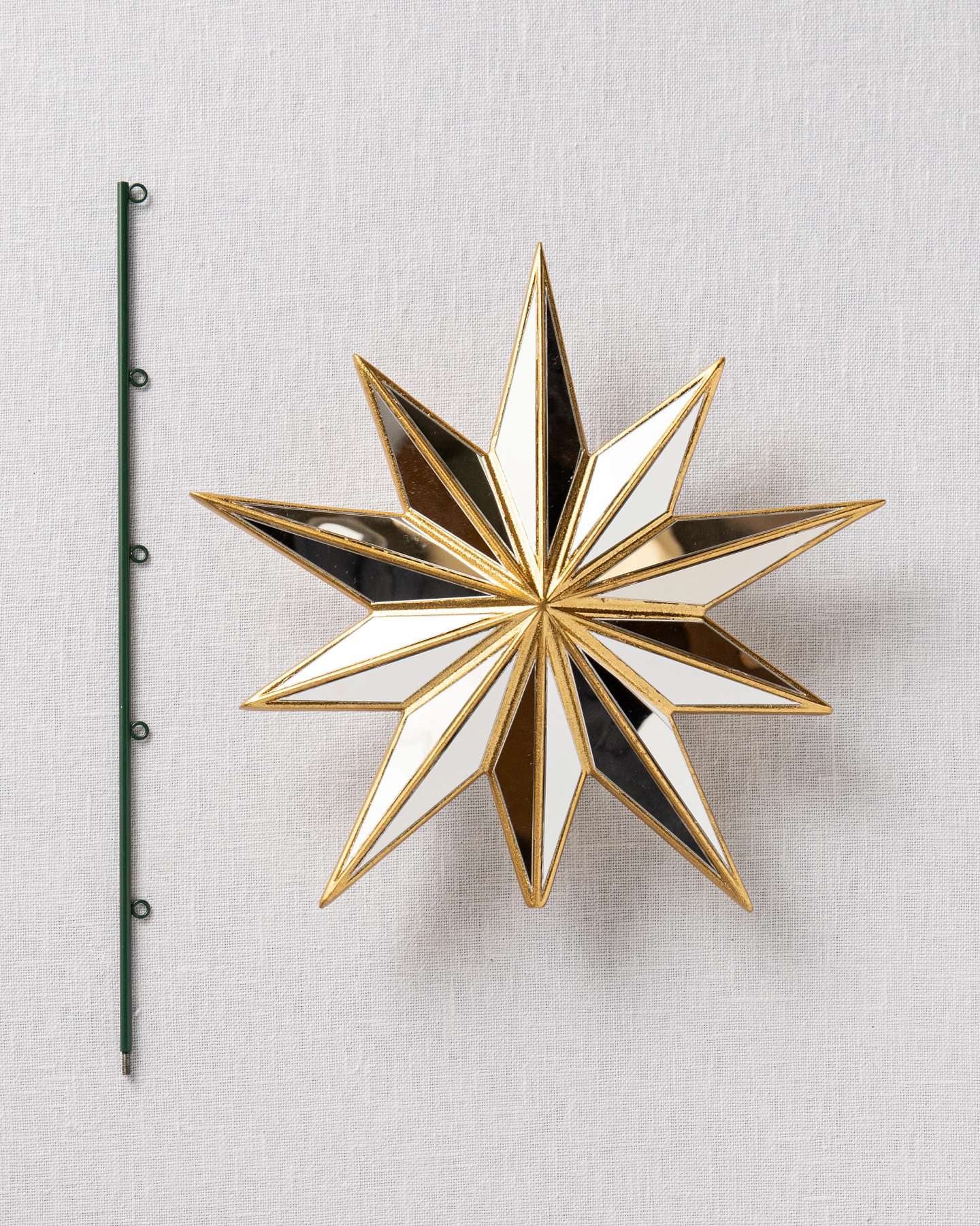 Balsam Hill Star Bright Christmas Tree Topper 11-Inch with Elegant Glow