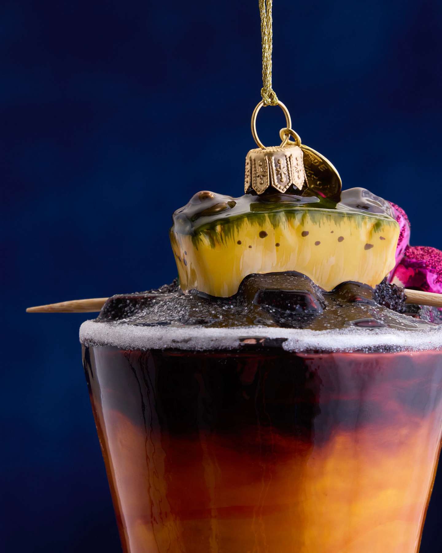 Balsam Hill Studio Mai Tai Cocktail Ornament
