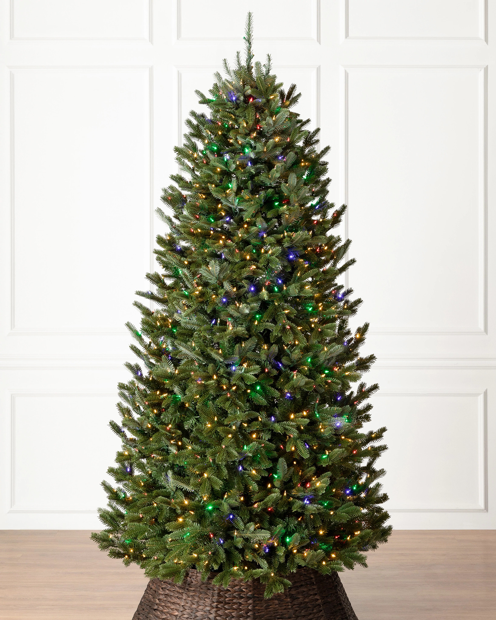 Rocky Mountain Pine Prelit Christmas Tree Balsam Hill