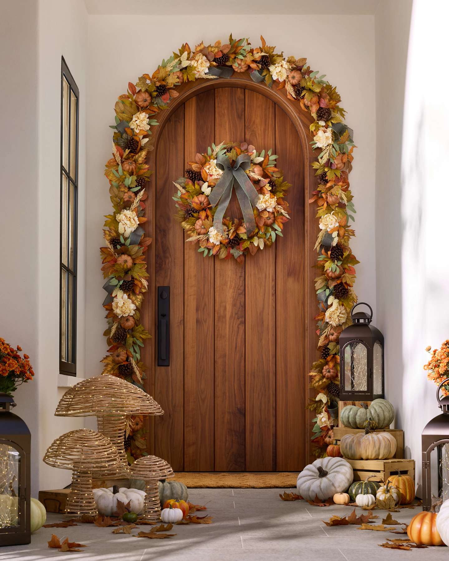 6ft Autumn Meadow Garland by Balsam Hill Lifestyle 30