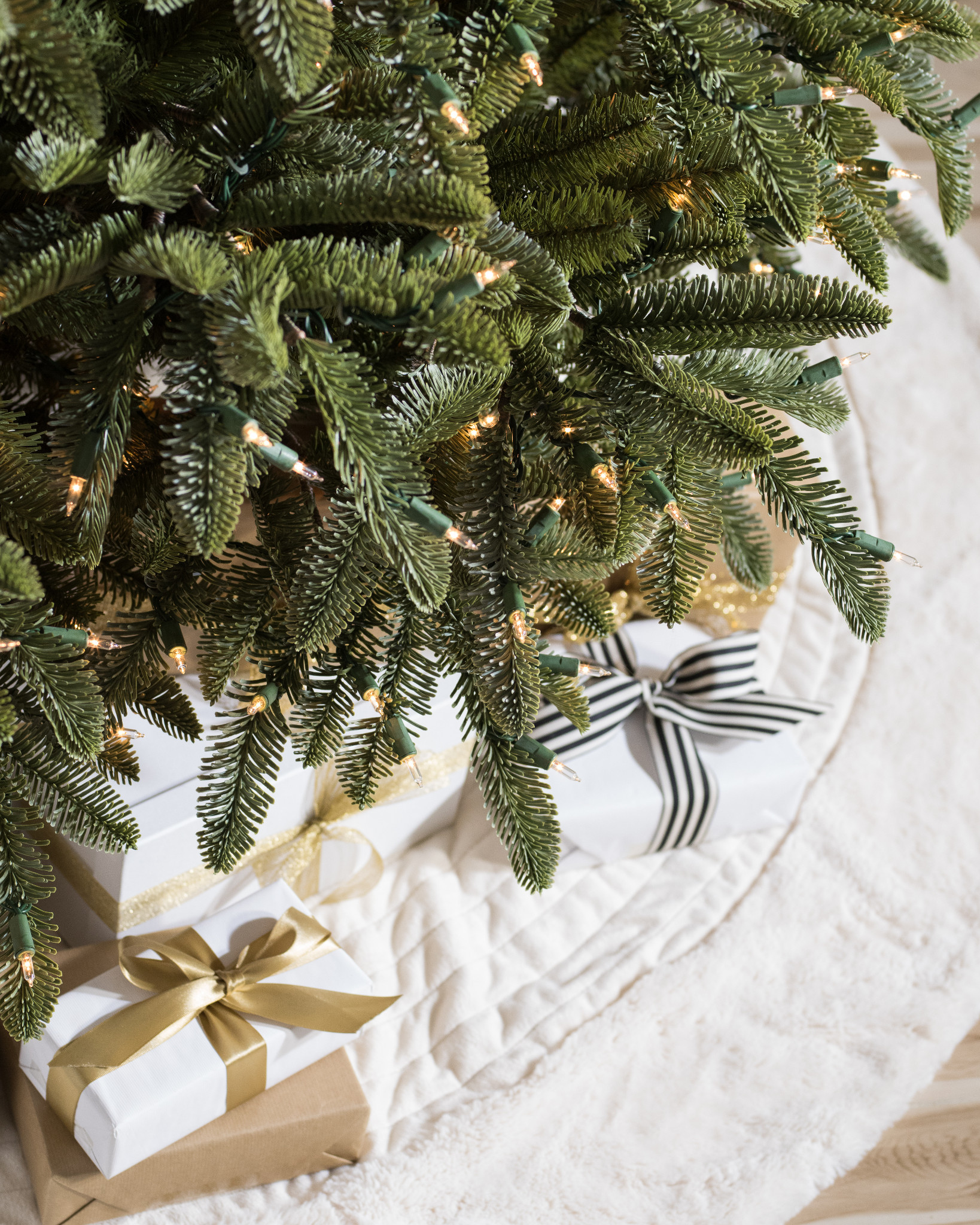 Noble Fir Artificial Christmas Tree Balsam Hill