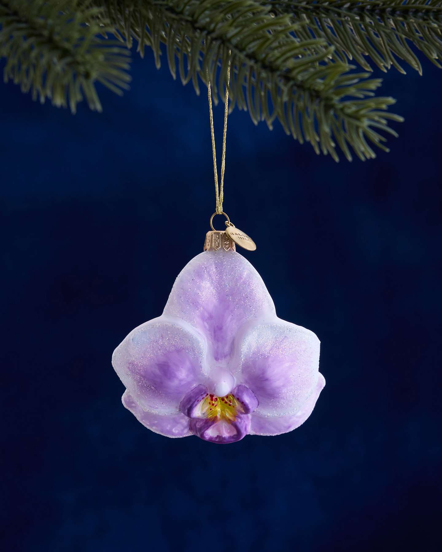 Balsam Hill Studio Lilac Orchid Ornament