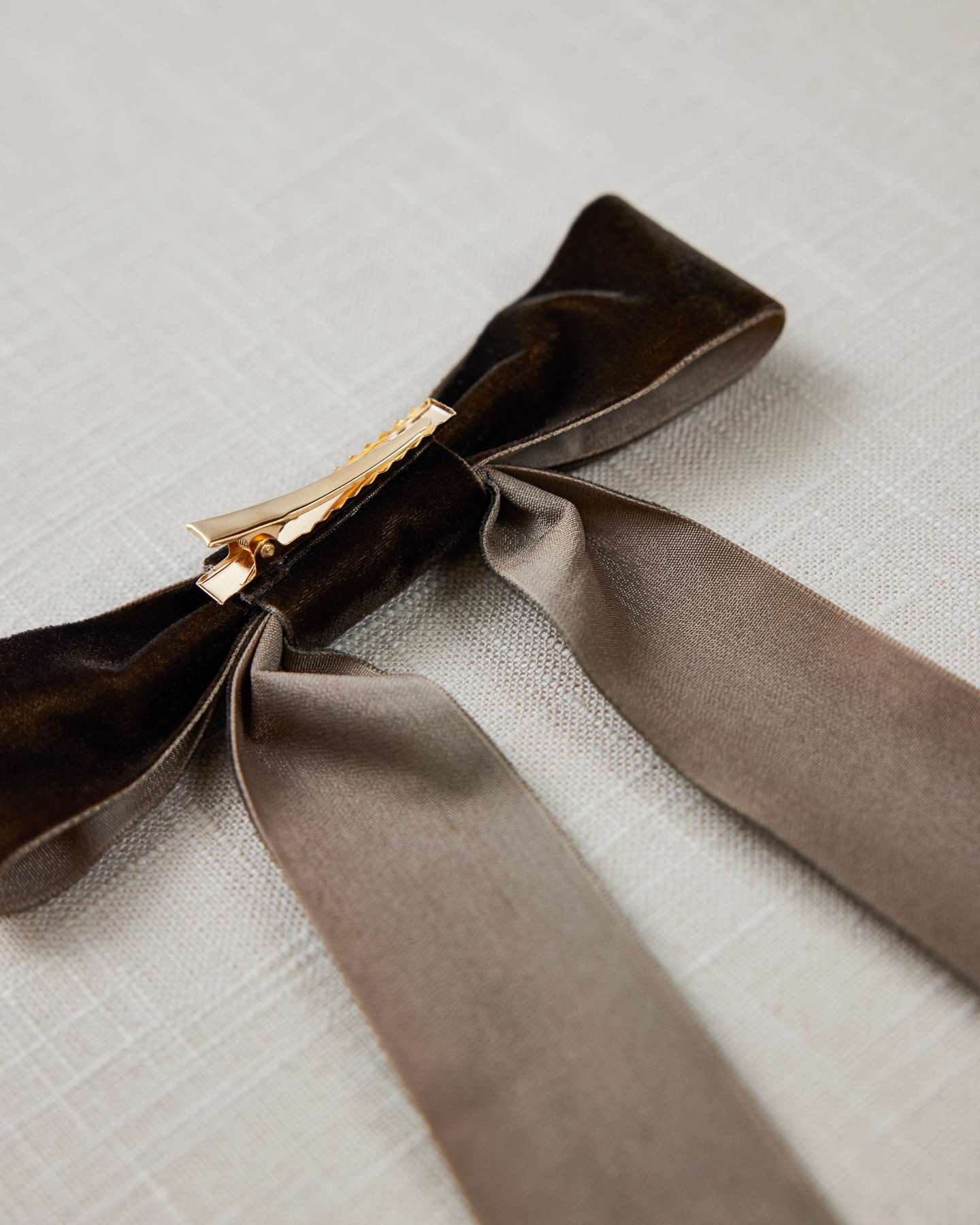 Boucles de luxe marron, ensemble de 12