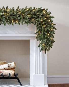 Outdoor Mixed Evergreen Garland Outdoor Mixed Evergreen Garland