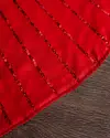 60in Red Sequin Burst Tree Skirt by Balsam Hill Closeup 20