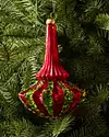 Mistletoe and Holly Glass Ornament Set, 35 Pieces by Balsam Hill Lifestyle 30