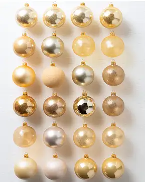 Gold BH Essentials Tonal Bauble Set Gold BH Essentials Tonal Bauble Set