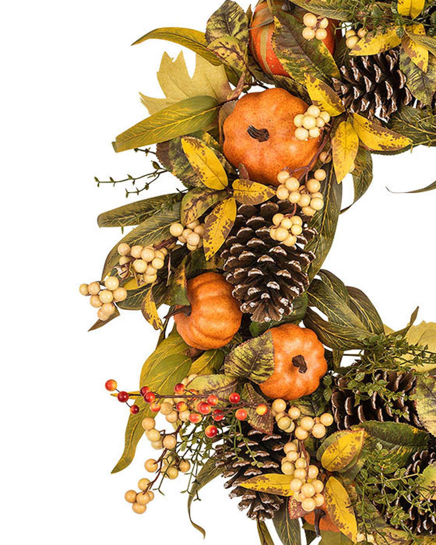 Balsam Hill Autumn Abundance Artificial Fall Foliage Product Display