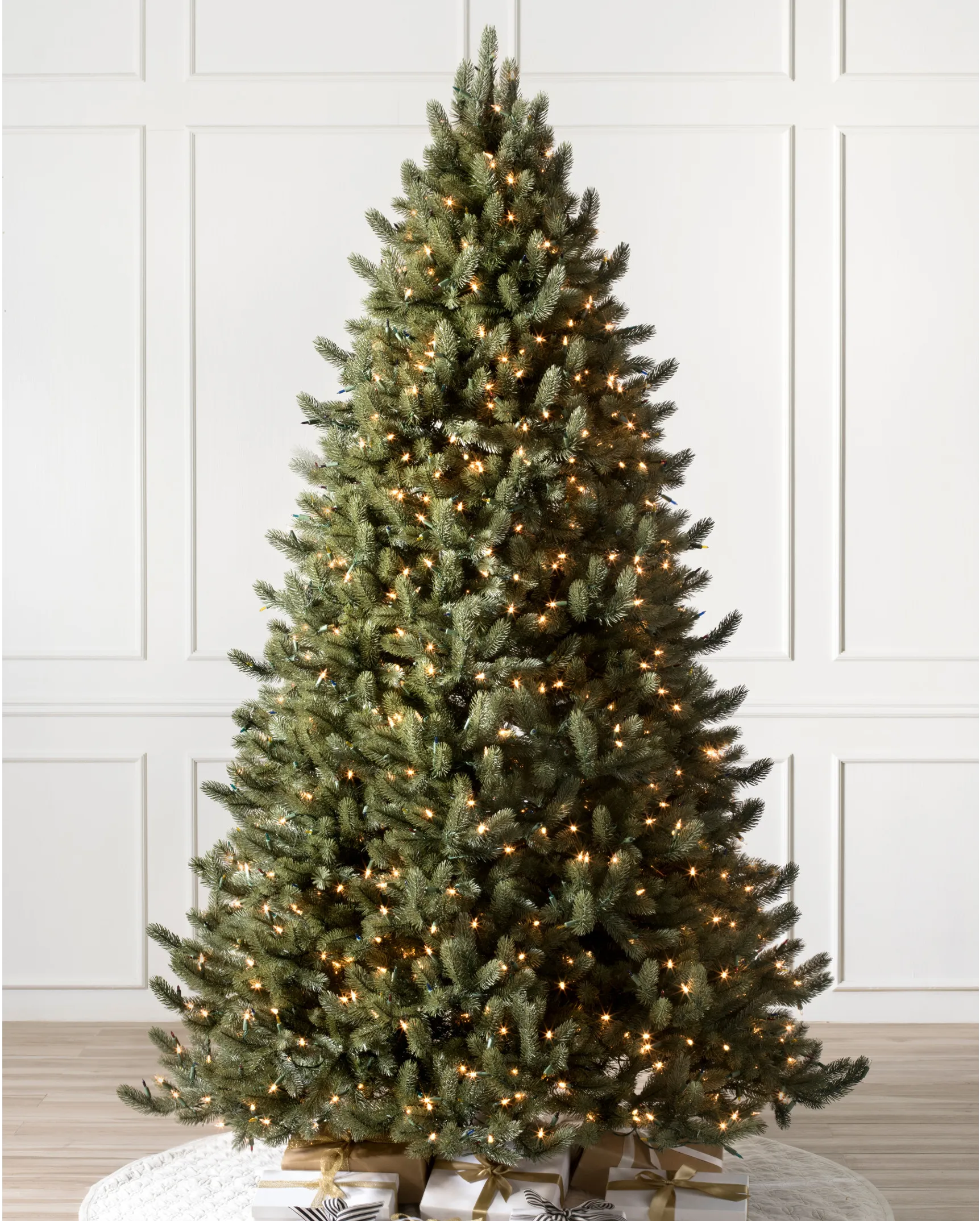 BALSAM HILL ALPINE CHRISTMAS 7FT PRE~LIT TREE
