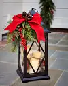 Holiday Lantern with LED Candles by Balsam Hill