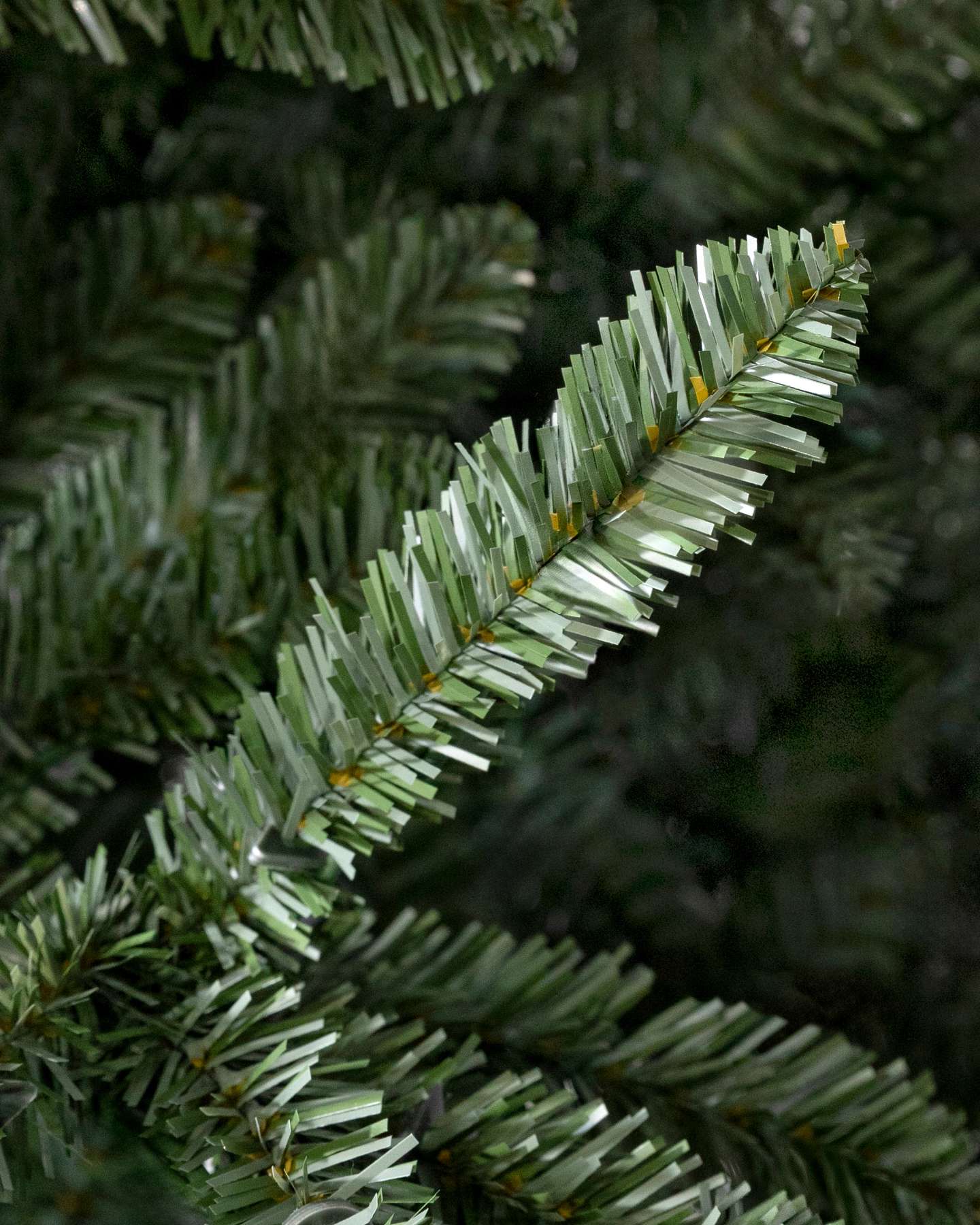 Balsam Hill Classic Blue Spruce Christmas Tree Detailed Foliage Close Up
