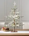 3ft LED Frosted Alpine Balsam Fir Tabletop Tree by Balsam Hill SSC 30