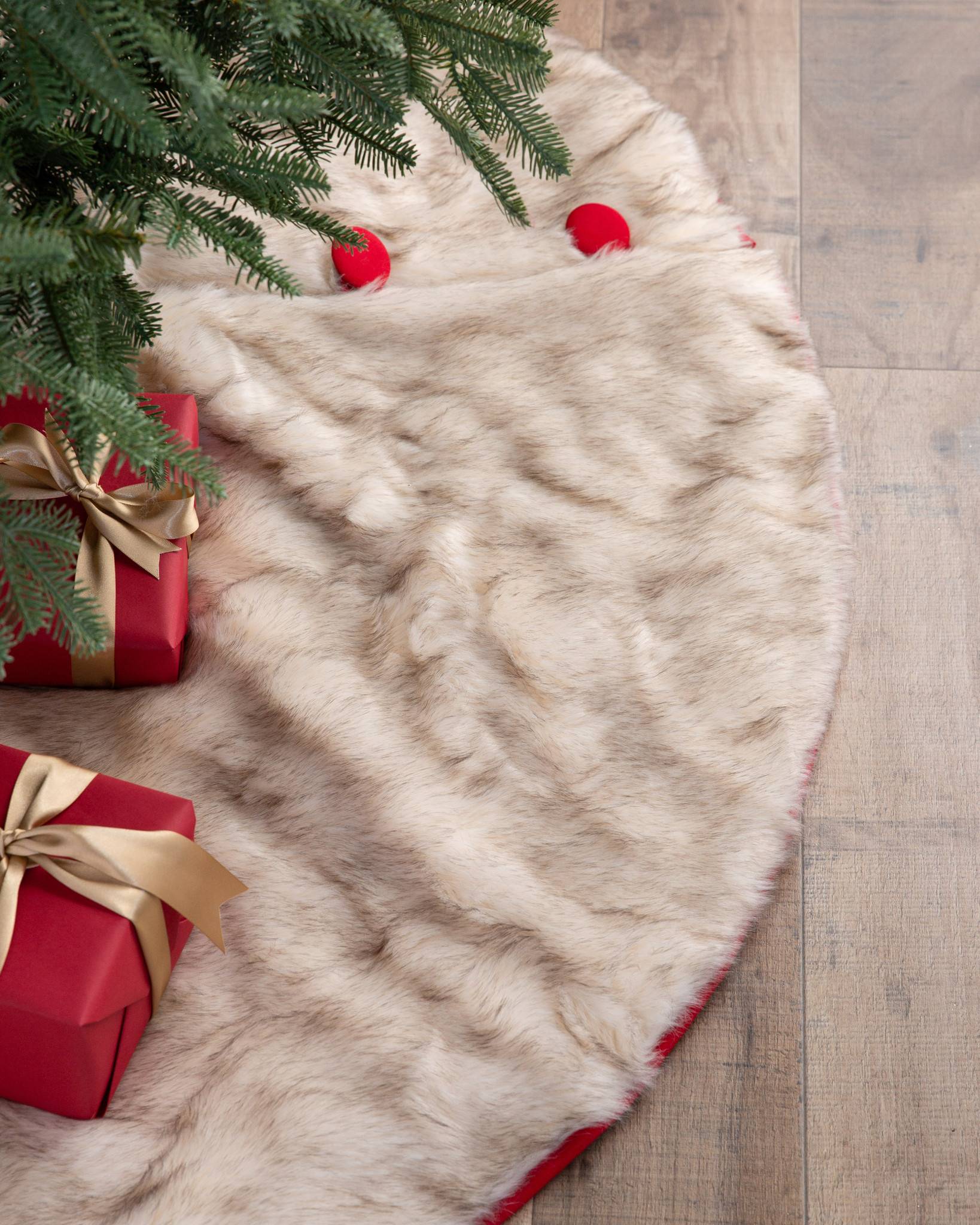 Fur Christmas Tree Skirt Arctic Holiday Faux Fur Christmas Tree Skirt Balsam Hill Fur Christmas Tree Skirt Arctic Holiday Faux Fur Christmas Tree Skirt Balsam Hill