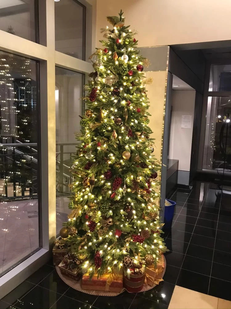 Silverado Slim® Artificial Christmas Trees Balsam Hill