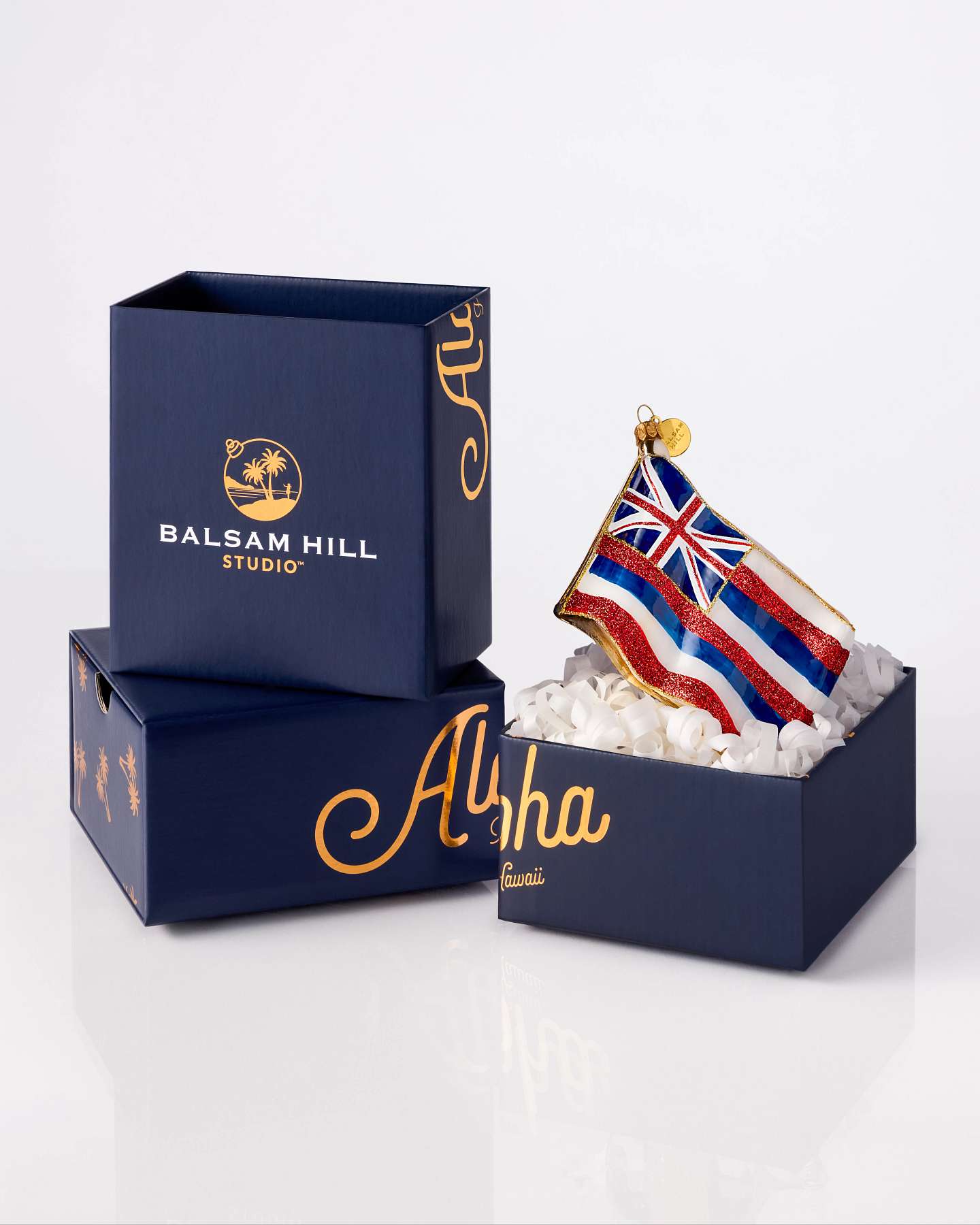 Balsam Hill Studio Hawaii State Flag Ornament