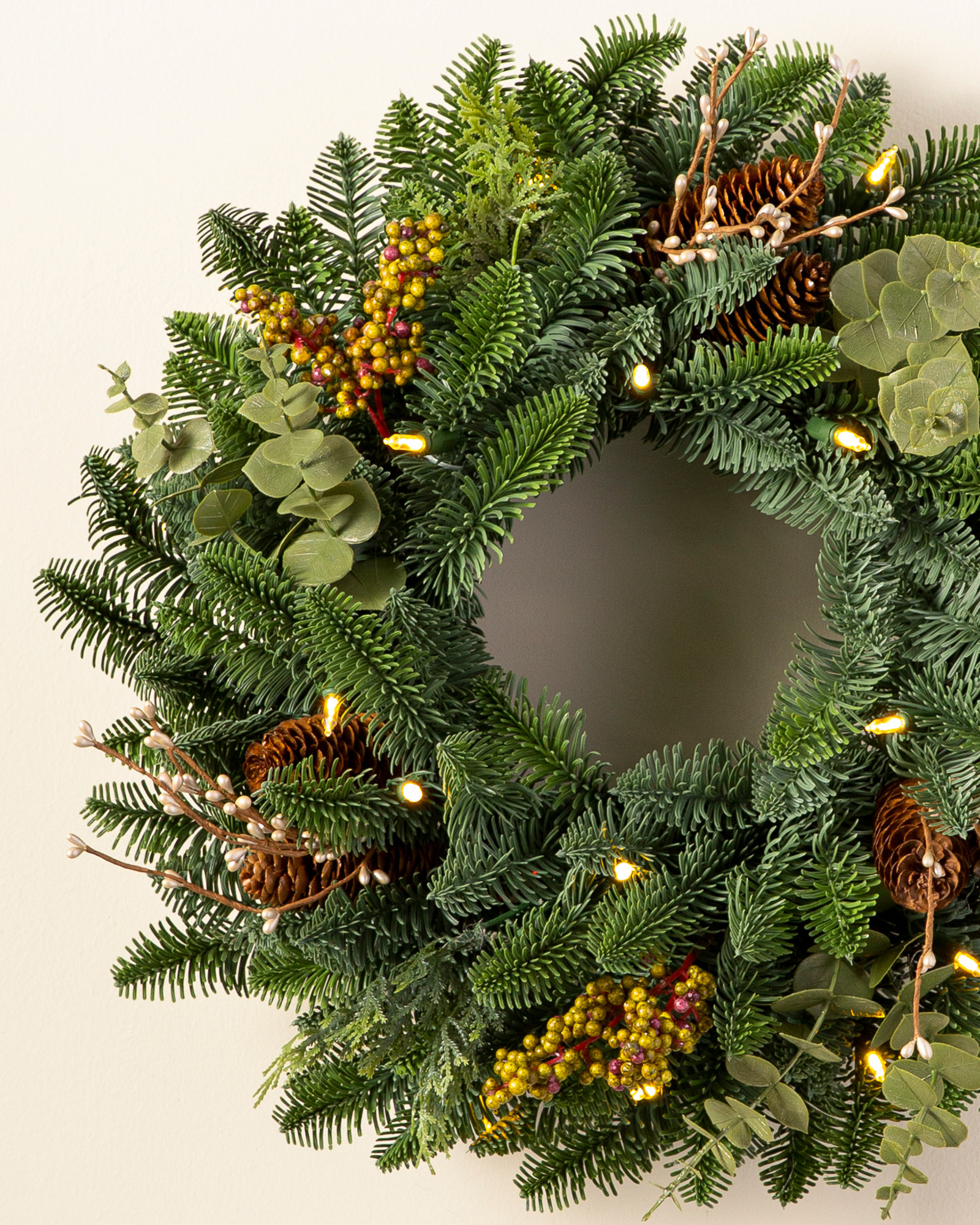 Künstliche Adventskränze 45 cm bis 55 cm