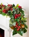 Merry Winterberry Forest Garland by Balsam Hill