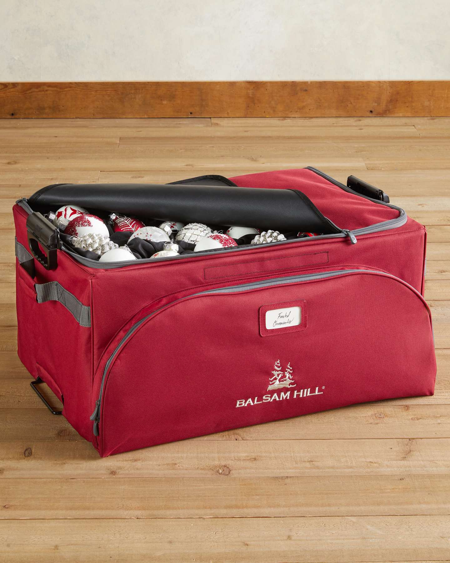 Balsam Hill Stack and Lock Ornament Storage Case for Christmas Decor Protection