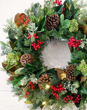 Outdoor Magnolia Ridge Wreath Outdoor Magnolia Ridge Wreath