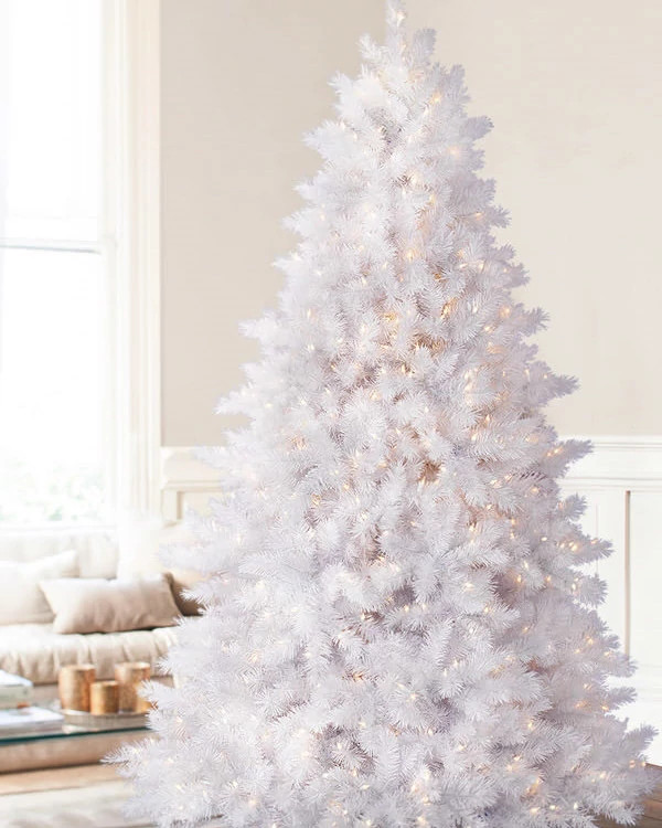 Classic White Artificial Christmas Tree Balsam Hill