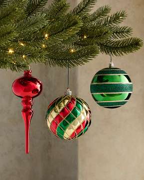 Merry Mix Shatter-Resistant Ornament Set Merry Mix Shatter-Resistant Ornament Set
