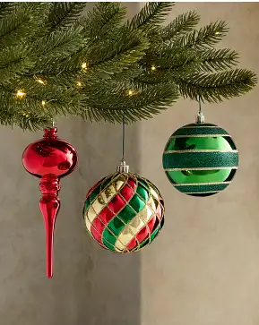 Merry Mix Shatter-Resistant Ornament Set Merry Mix Shatter-Resistant Ornament Set