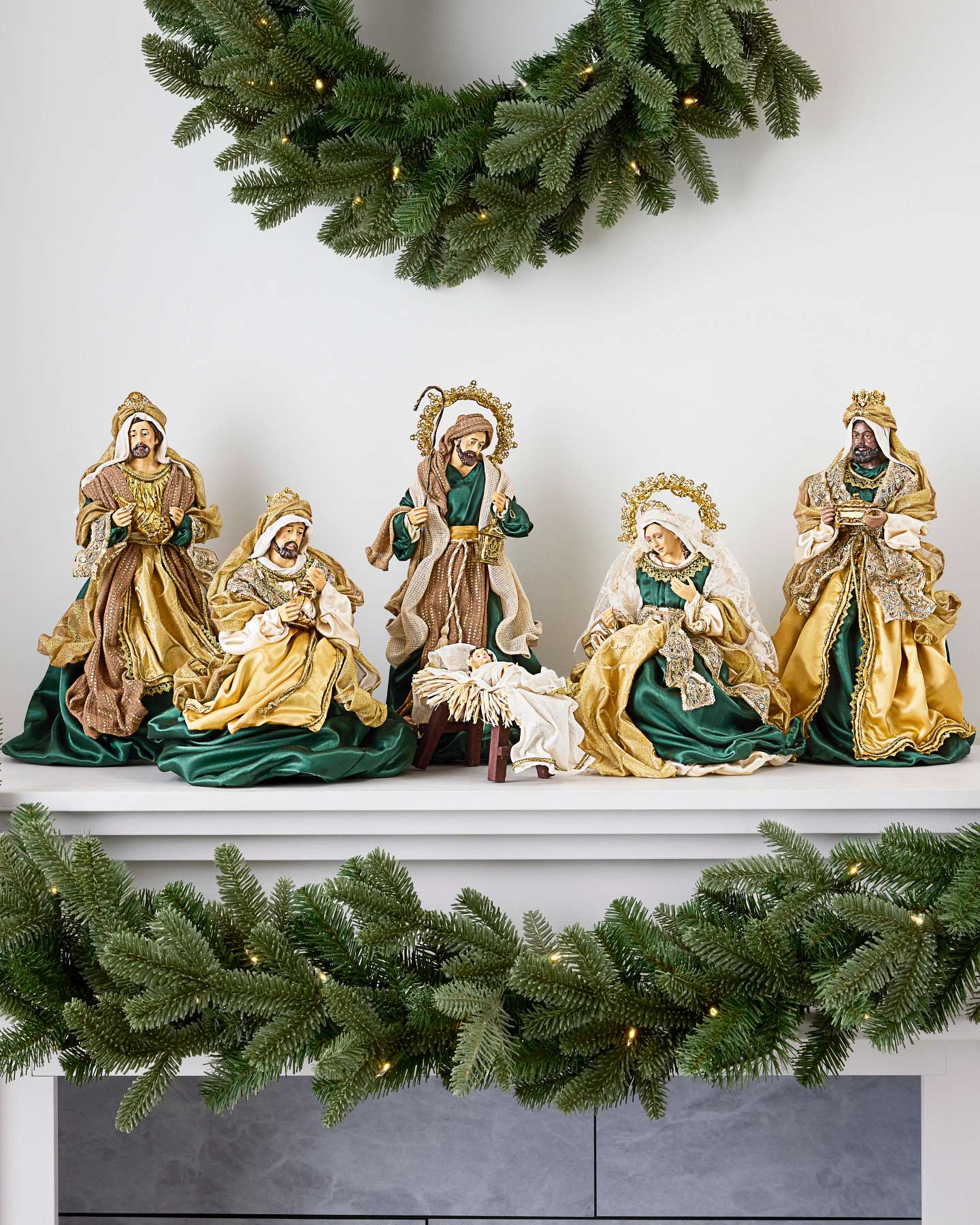 Emerald Classic Nativity, Set of 6