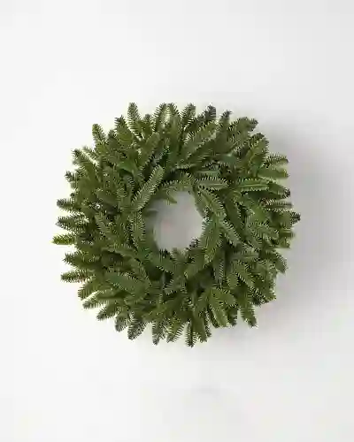 18 inches unlit BH Fraser Fir Wreath by Balsam Hill SSC