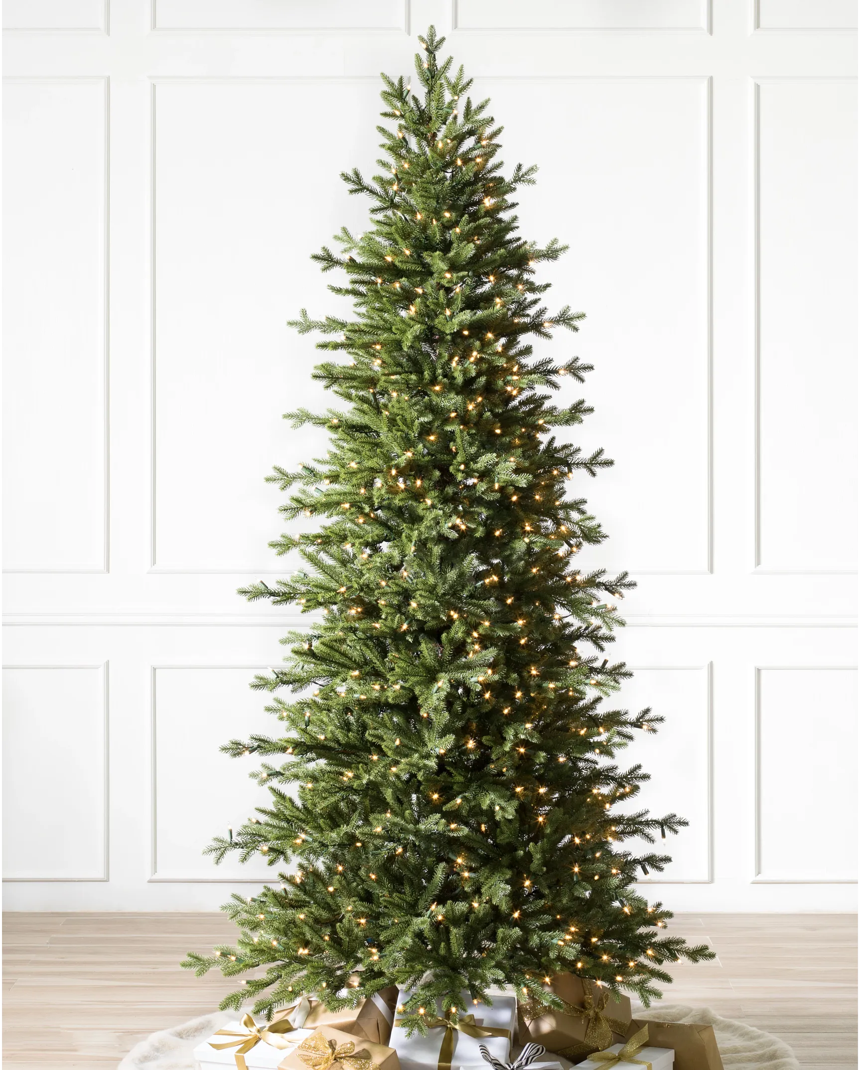 Red Spruce Slim Artificial Christmas Tree