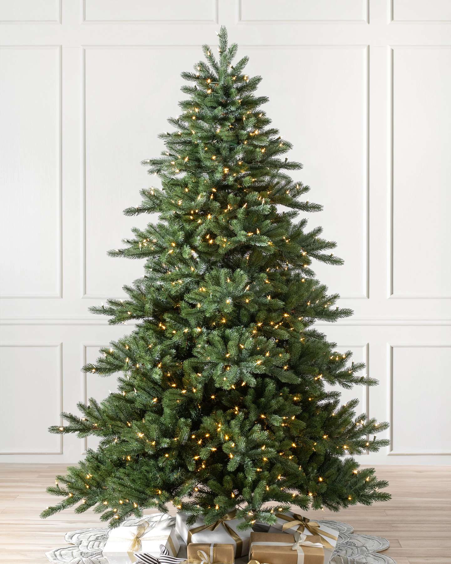 Balsam Hill Durango Douglas Fir Artificial Christmas Tree with Clear LED Lights
