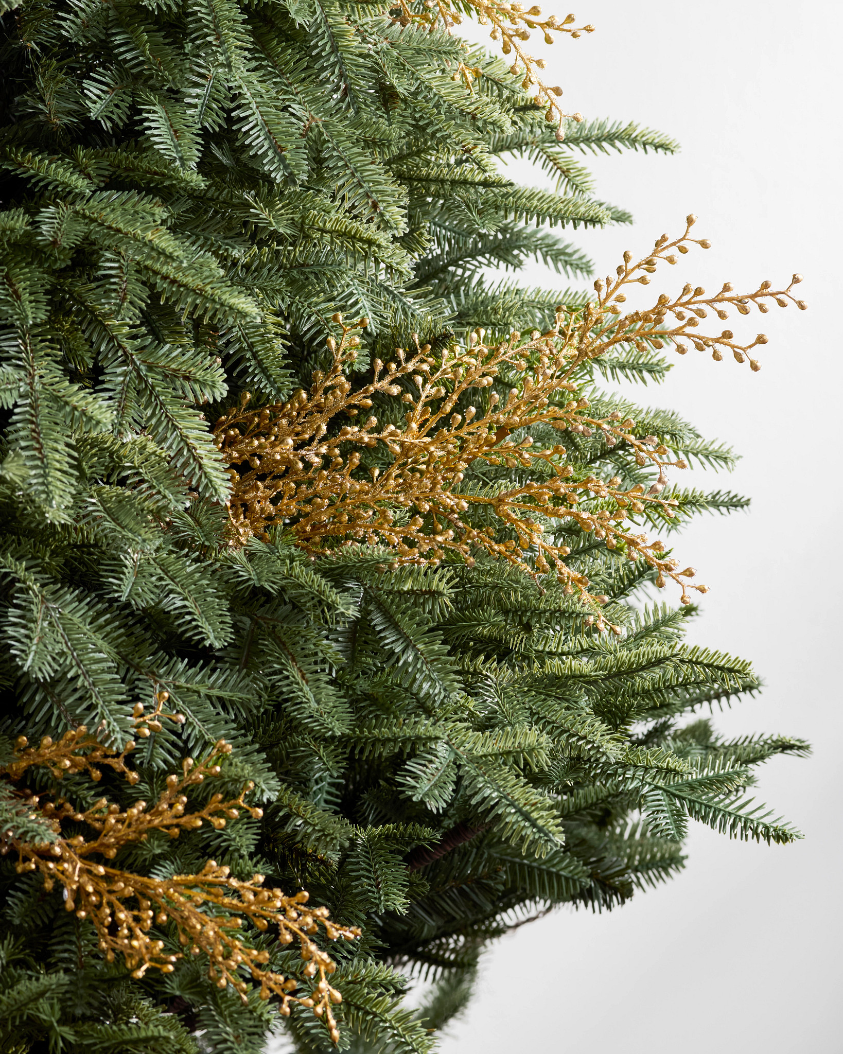 Gold Metallic Pepperberry Stem Set