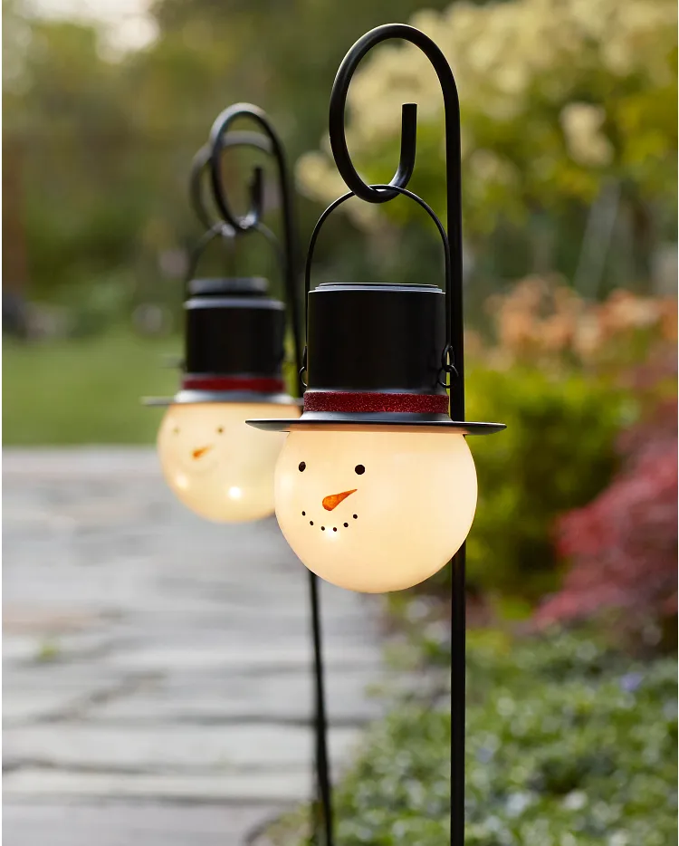 Solar christmas stake discount lights