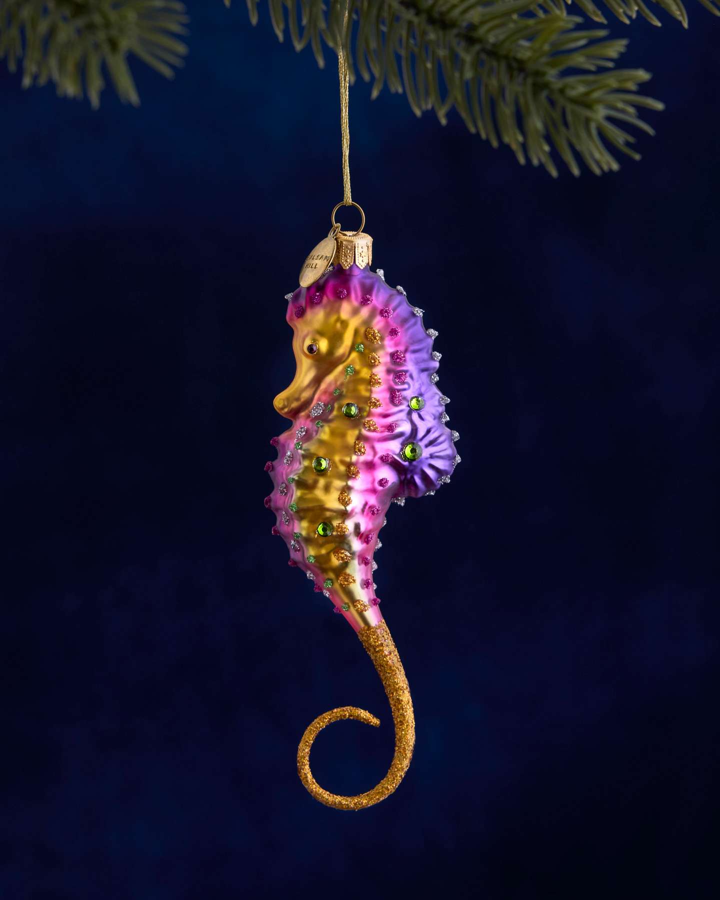 Balsam Hill Studio Seahorse Ornament