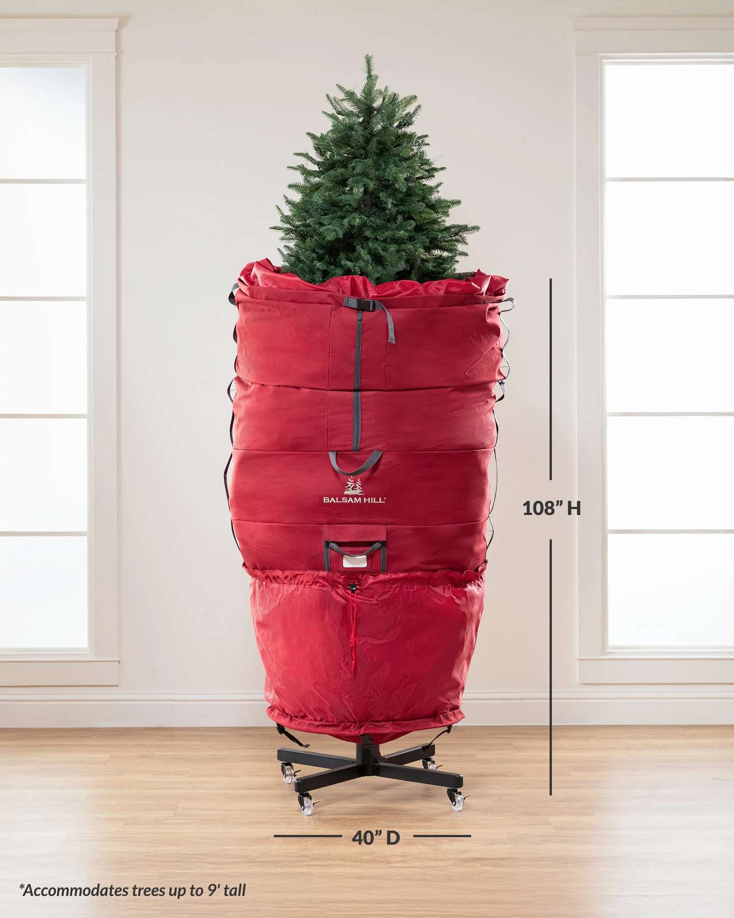 Extra Large Rolling Christmas Tree Storage Bag