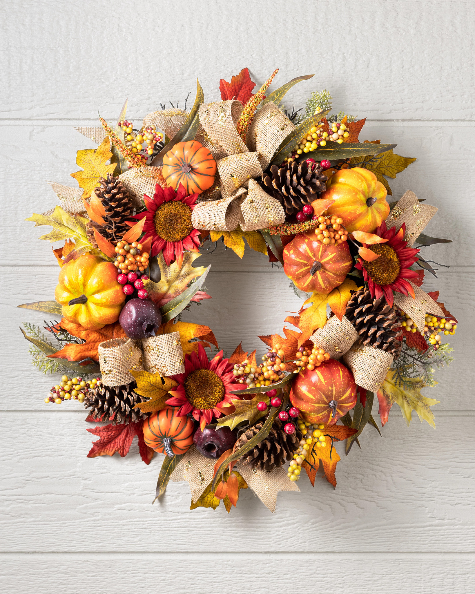 Balsam Hill - 2024 Fall 1 - Fall Harvest Wreath