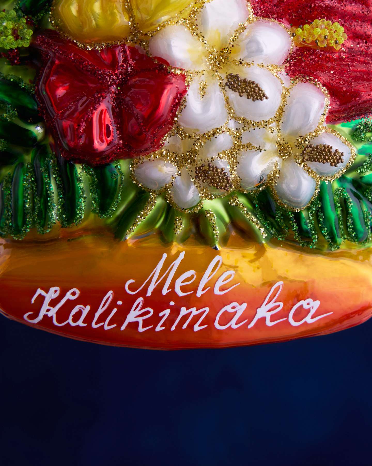 Balsam Hill Studio Hawaiian Flowers Ornament