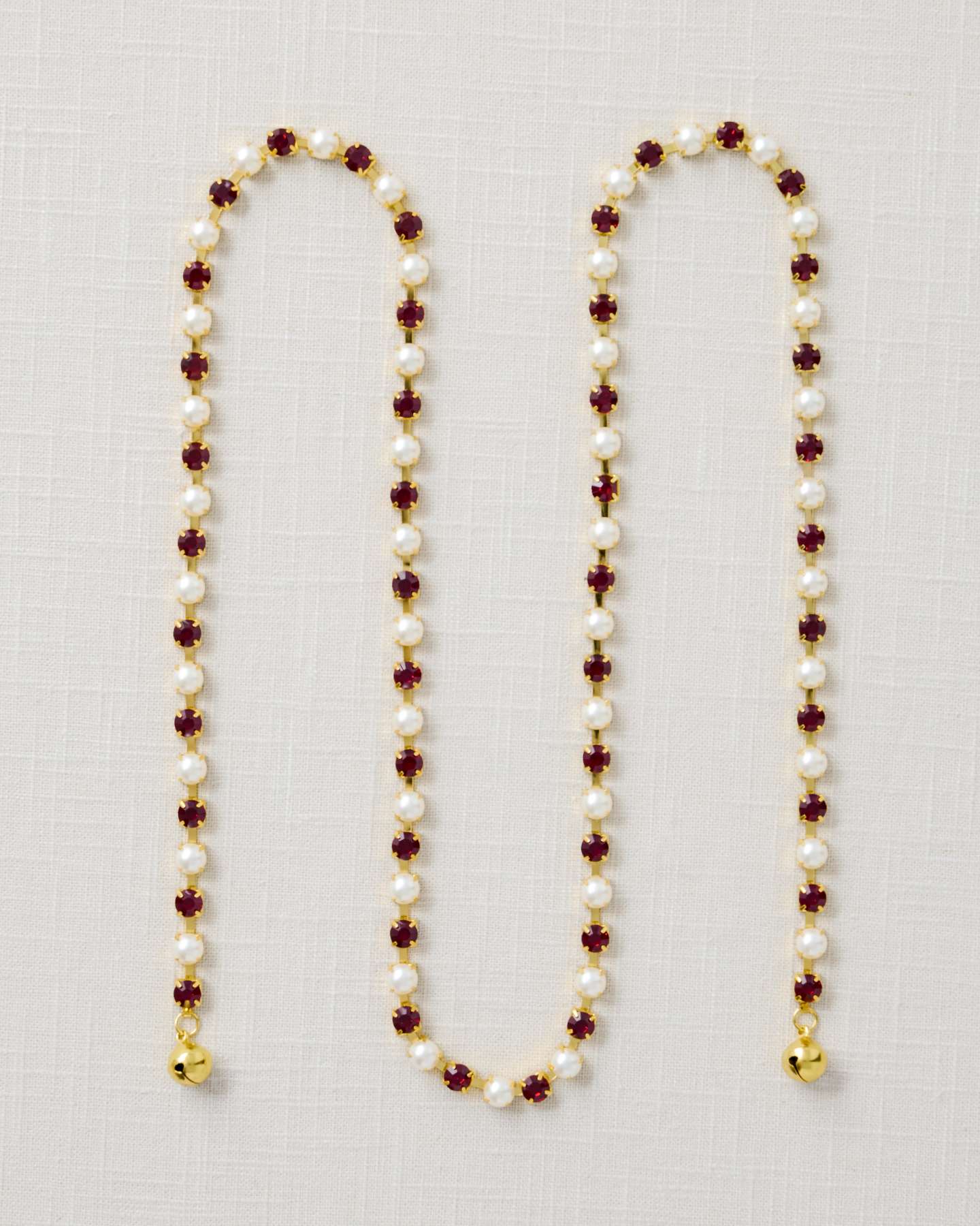 Ruby & Pearl Tree Garlands, Set of 3