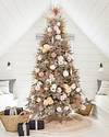 Rose Gold Beaded Christmas Tree Topper by Balsam Hill Lifestyle 10