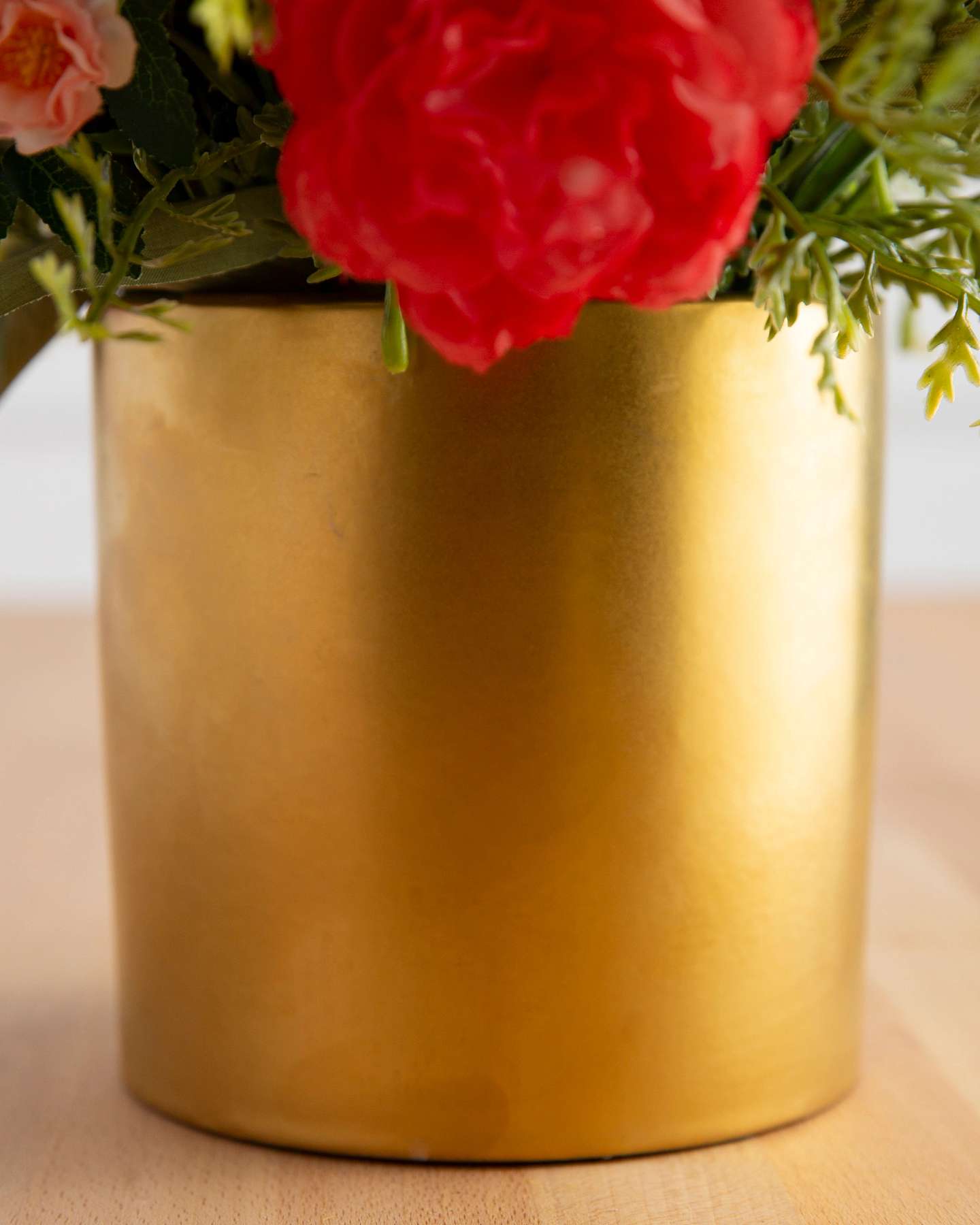 Balsam Hill Sunrise Blooms Artificial Floral Arrangement Close-Up