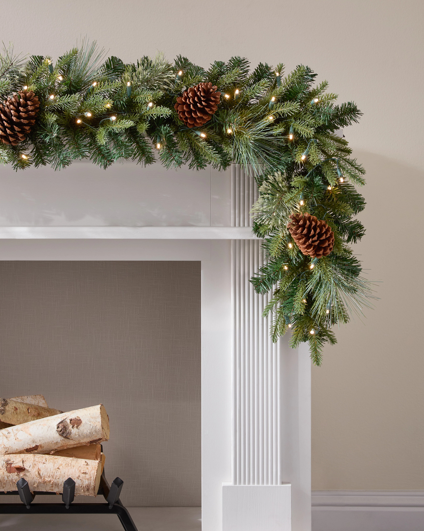 Outdoor Mixed Evergreen Garland