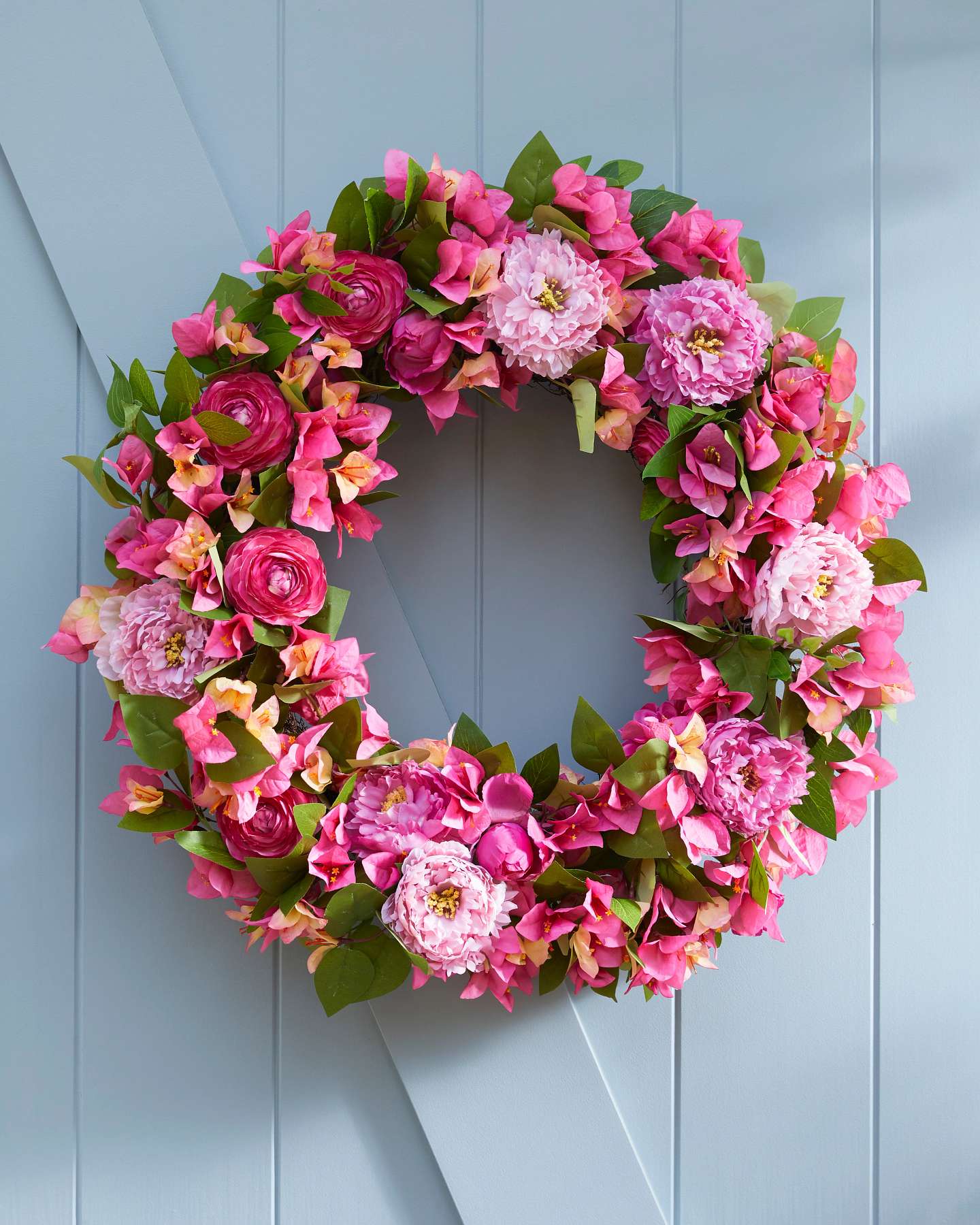 Balsam Hill Outdoor Bougainvillea Blooms Artificial Spring Foliage Home Decor