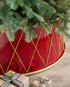 Christmas Drum Tree Collar by Balsam Hill